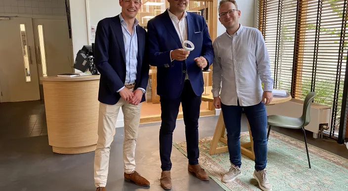 VR-brillen bij Hotel Management School